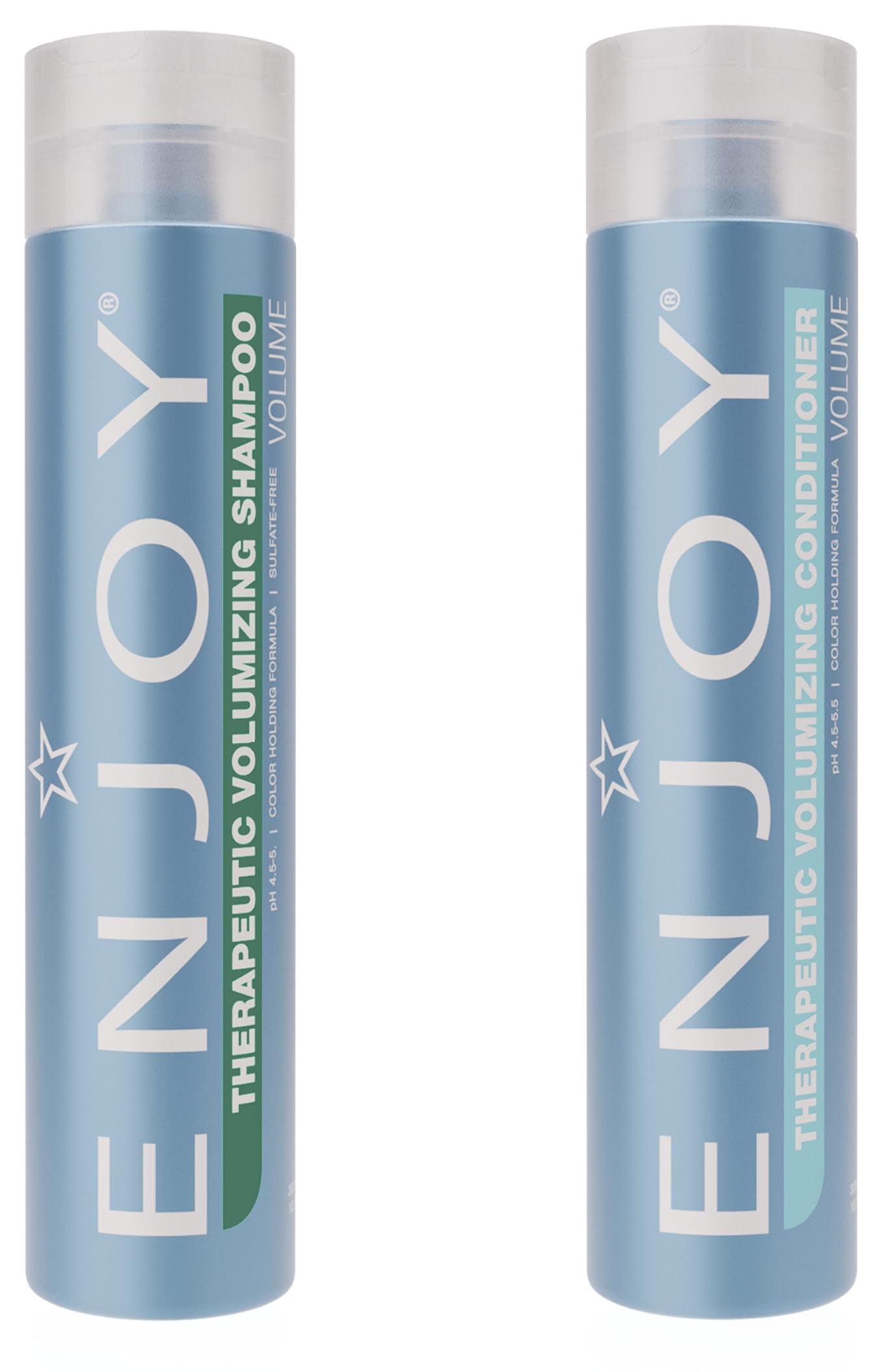 Enjoy Therapeutic Volumizing Shampoo and Conditioner 10.1 oz Duo Set